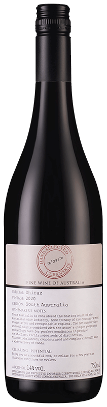 Cleanskin SA Shiraz 2020 Cleanskin SA Shiraz 2020