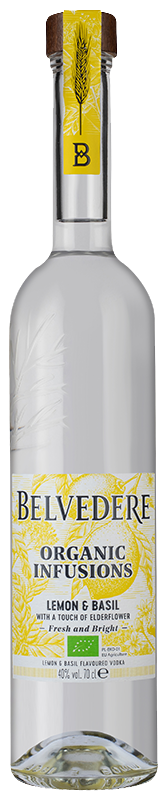 Belvedere Organic Infusions Lemon & Basil Vodka (70cl) NV, Product Details