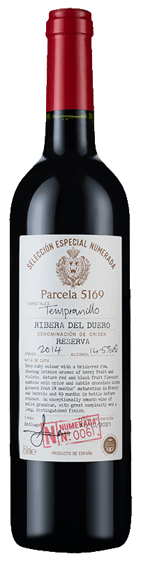 Selección Especial Numerada 61 Reserva Tempranillo 2014