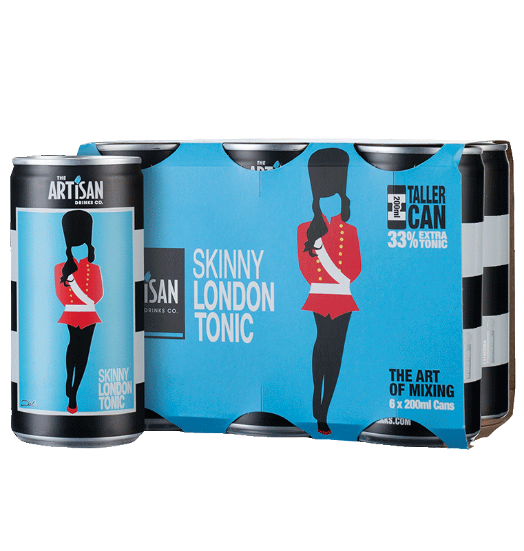 The Artisan Drinks Co. Skinny London Tonic Water (6 x 20cl)