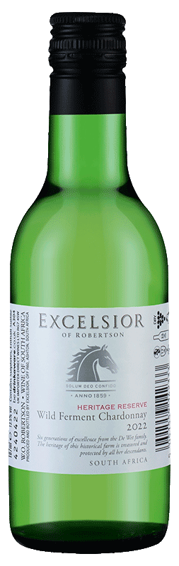 Excelsior Heritage Reserve Wild Ferment Chardonnay (187ml) Excelsior Heritage Reserve Wild Ferment Chardonnay (187ml)