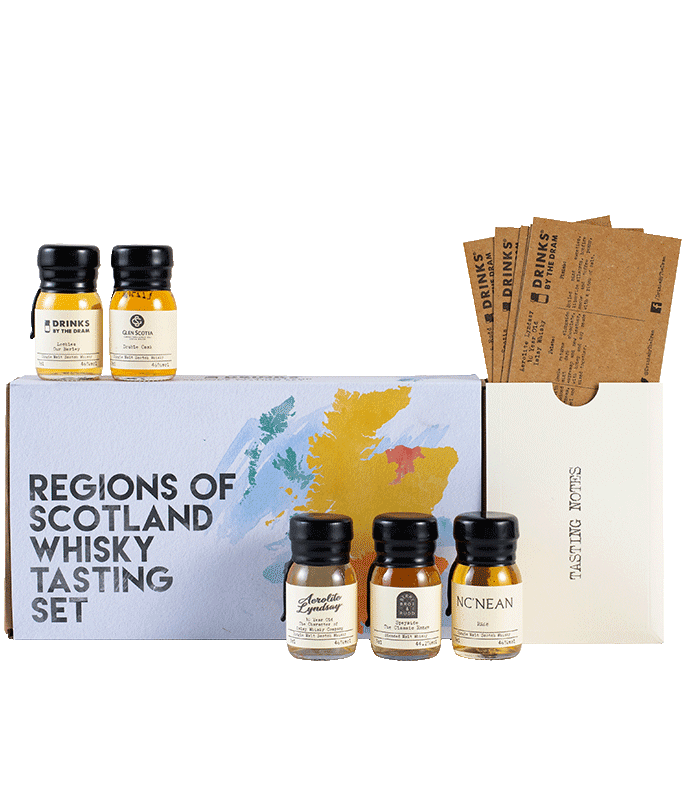 Drinks by the Dram Regions of Scotland Scotch Whisky Tasting Set