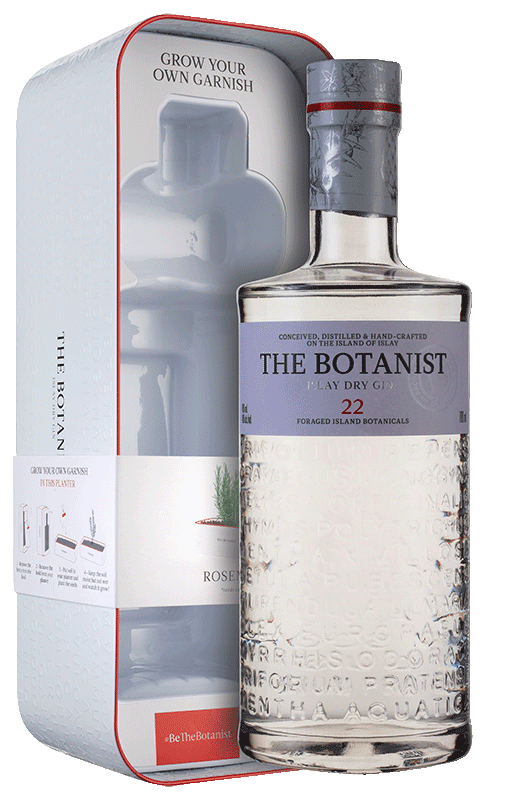 The Botanist Islay Dry Gin Tin Planter Gift Pack (70cl) NV The Botanist Islay Dry Gin Tin Planter Gift Pack (70cl) NV