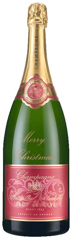 Merry Christmas Champagne Brigitte Delmotte RÃ©serve (magnum)