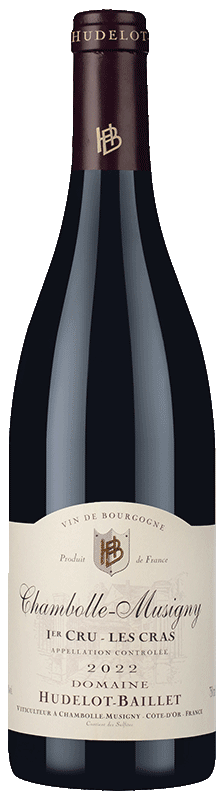 Domaine Hudelot-Baillet Chambolle-Musigny Premier Cru Les Cras 2022