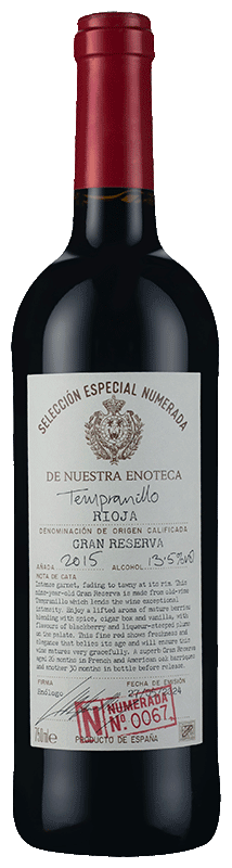 Selección Especial Numerada 67 Rioja Gran Reserva Selección Especial Numerada 67 Rioja Gran Reserva