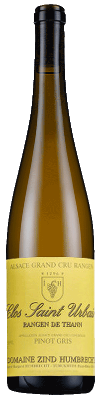 Domaine Zind-Humbrecht Pinot Gris Rangen de Thann 'Clos St. Urbain' Domaine Zind-Humbrecht Pinot Gris Rangen de Thann 'Clos St. Urbain'