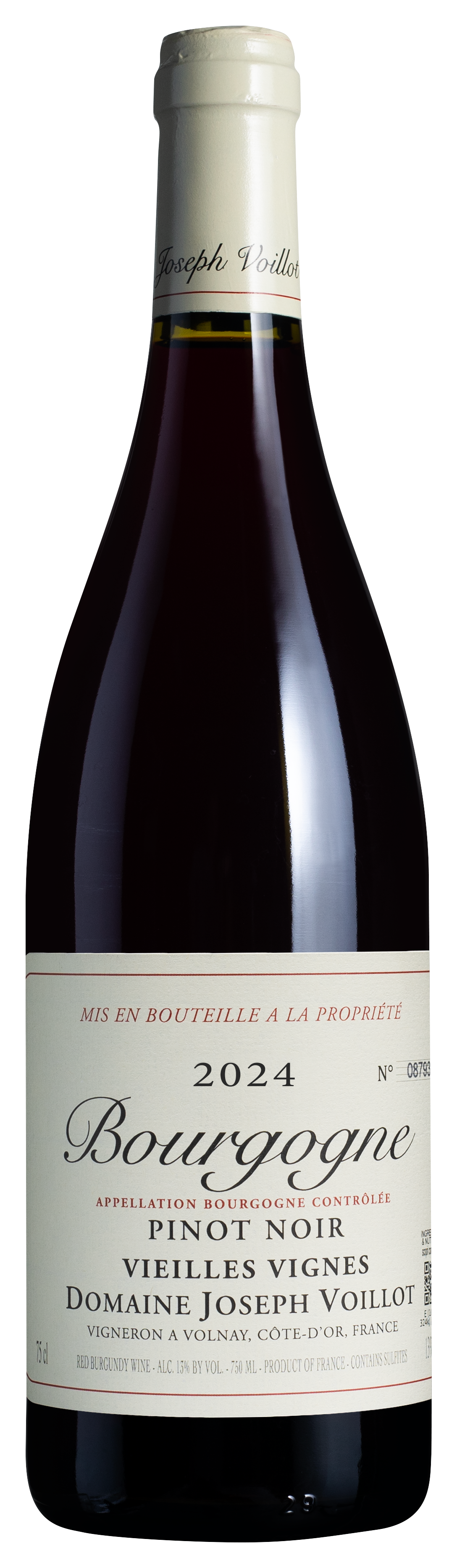 Domaine Joseph Voillot Bourgogne Pinot Noir Domaine Joseph Voillot Bourgogne Pinot Noir