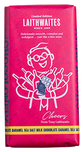Tony’s Chocolonely Sea Salt Milk Chocolate Bar – Laithwaites Exclusive 180g