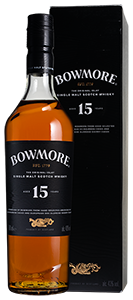 Bowmore 15-Year-Old Single Malt Scotch Whisky (in gift box) 70cl Bowmore 15-Year-Old Single Malt Scotch Whisky (in gift box) 70cl