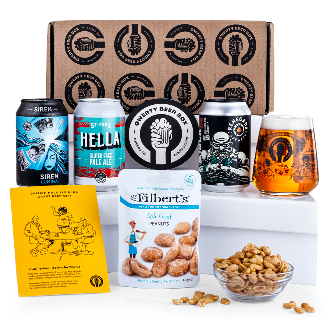 Pale Ale & IPA Hamper By QWERTY Beer Box - Free Delivery* Pale Ale & IPA Hamper By QWERTY Beer Box - Free Delivery*
