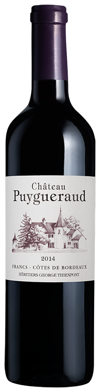 Château Puygueraud (in wooden case of 6) 2014 Château Puygueraud (in wooden case of 6) 2014