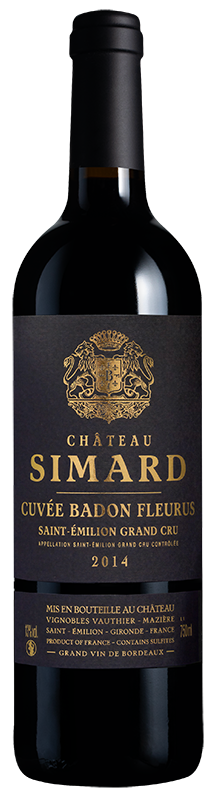Château Simard Cuvée Badon Fleurus 2014 Château Simard Cuvée Badon Fleurus 2014
