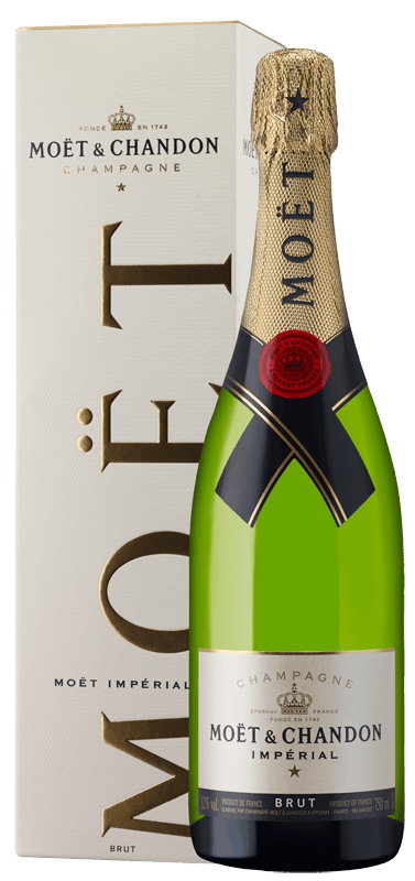Champagne Moët & Chandon Brut Impérial (in gift box) NV - Laithwaites Wine