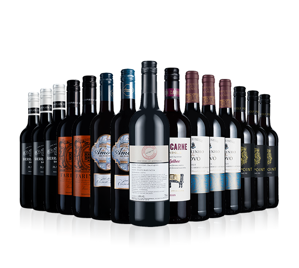 15-Bottle BBQ Big Reds Mix