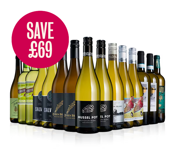 Top-rated Whites 15-bottle Super Mix + FREE delivery