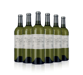 Château La Clarière Blanc 2022 with 6-bottle Vineyard Partner Subscription