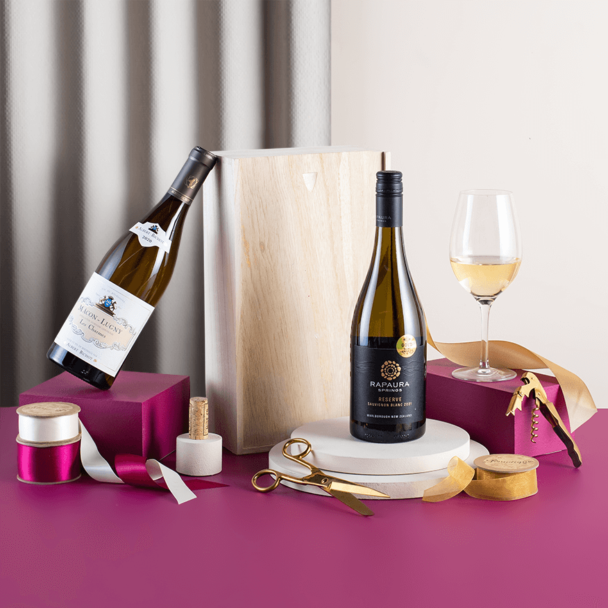 Luxury Duo White Wine Gift
