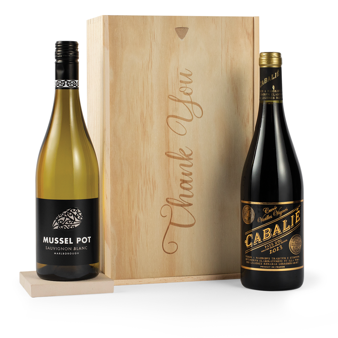 Thank You Wine Gift Duo Thank You Wine Gift Duo