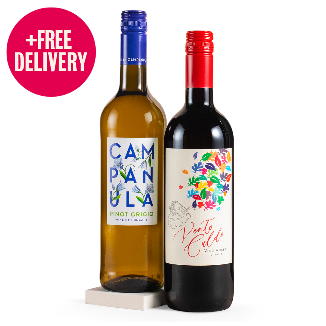 Celebration Duo Pinot Grigio & Italian Red Wine Gift - Free Delivery* Celebration Duo Pinot Grigio & Italian Red Wine Gift - Free Delivery*