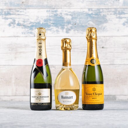 Champagne Halves Trio Gift 