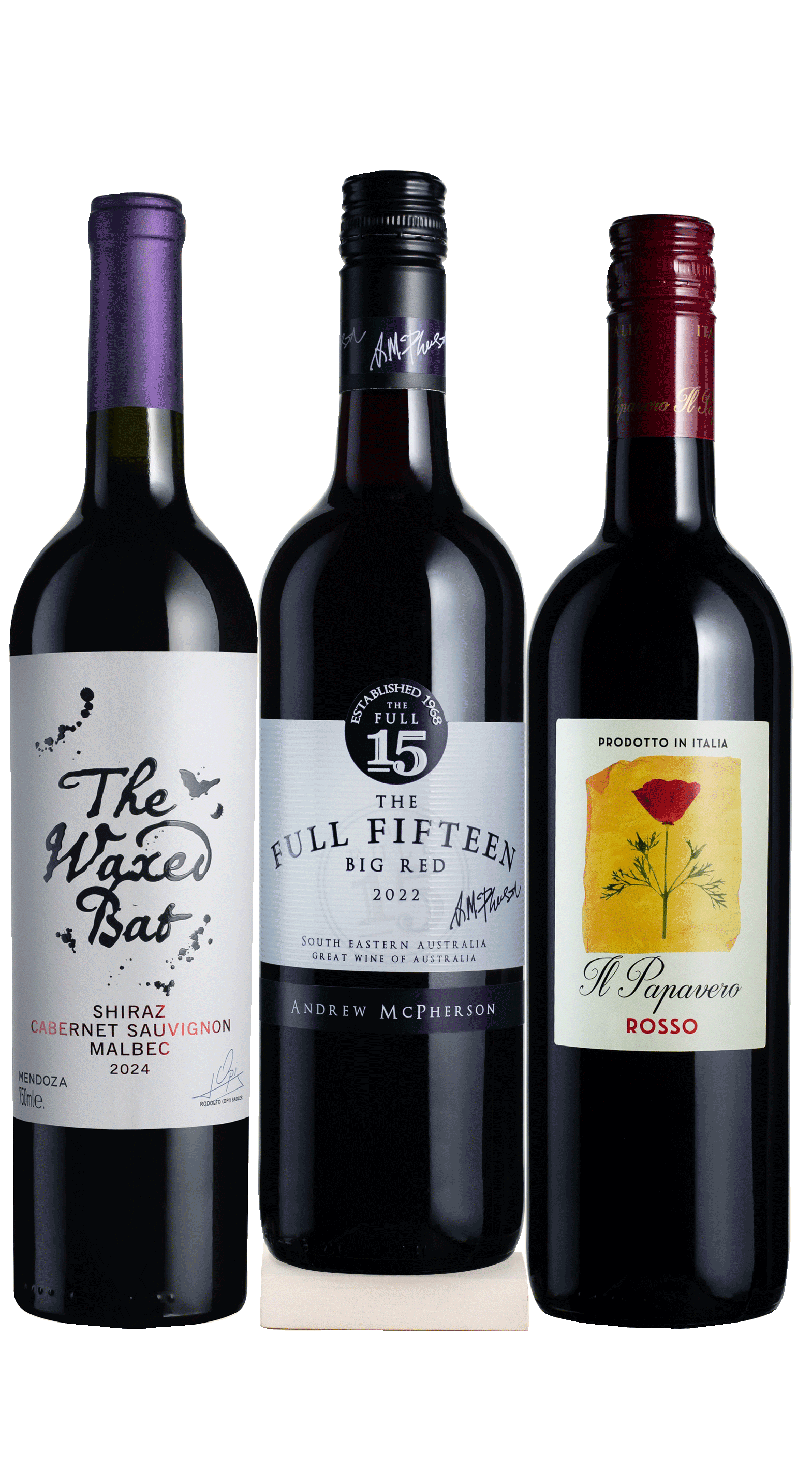 Celebration Trio Spanish & Italian Red Wine Gift - Free Delivery* Red Wine