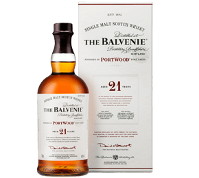 Balvenie 21-year-old Portwood Single Malt Scotch Whisky Gift NV