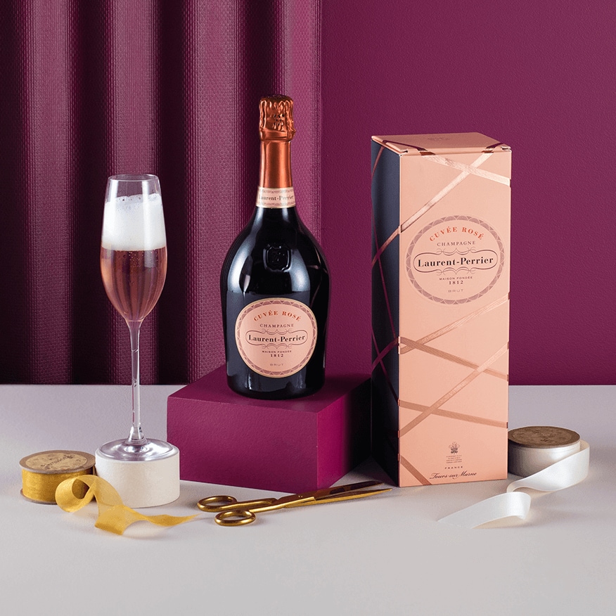 Champagne Laurent-Perrier Cuvee Rose Brut Gift