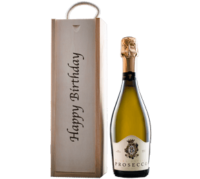 Happy Birthday Box + Prosecco Gift