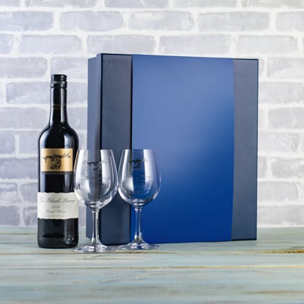 Black Stump and Glasses Gift Set Black Stump and Glasses Gift Set