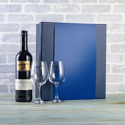 Black Stump and Glasses Gift Set 