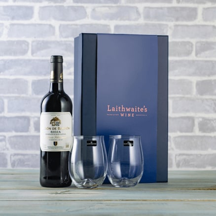 Rioja and Glasses Gift Set