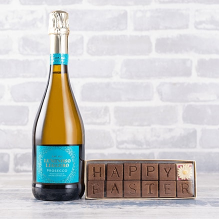 Happy Easter Chocolates & Prosecco