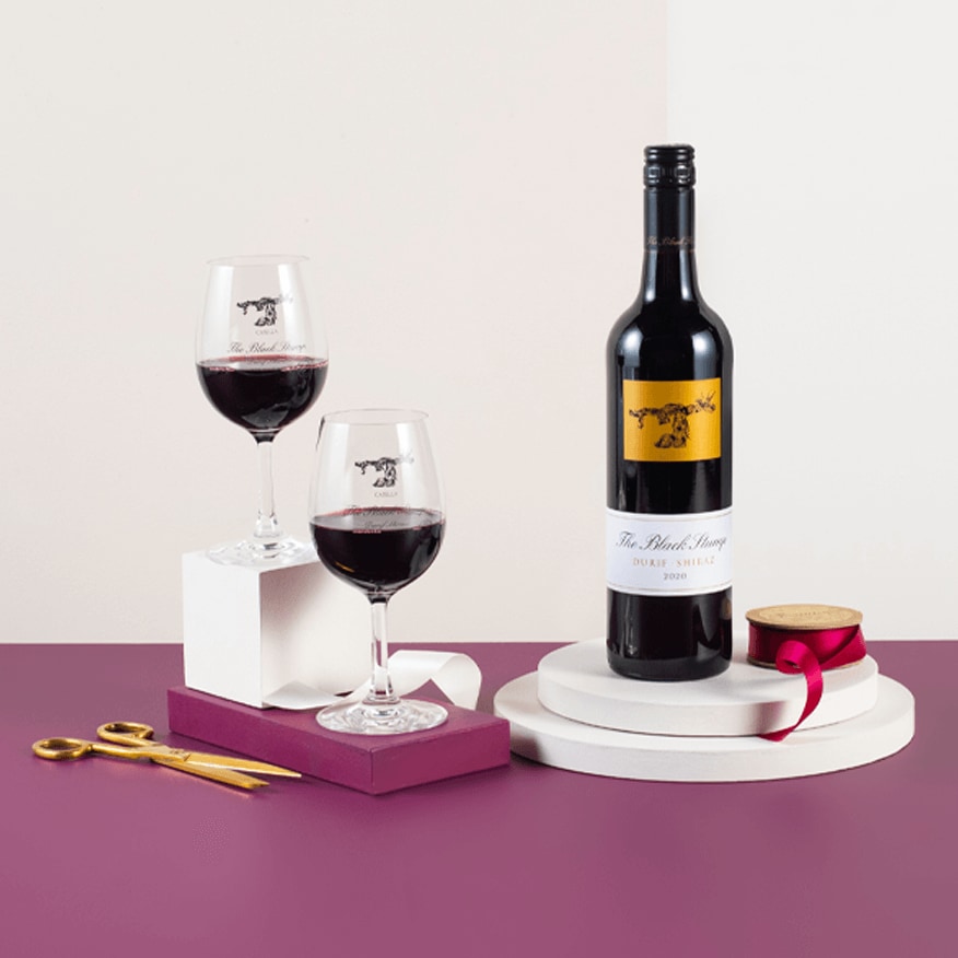 Black Stump & Glasses Gift Set Black Stump & Glasses Gift Set