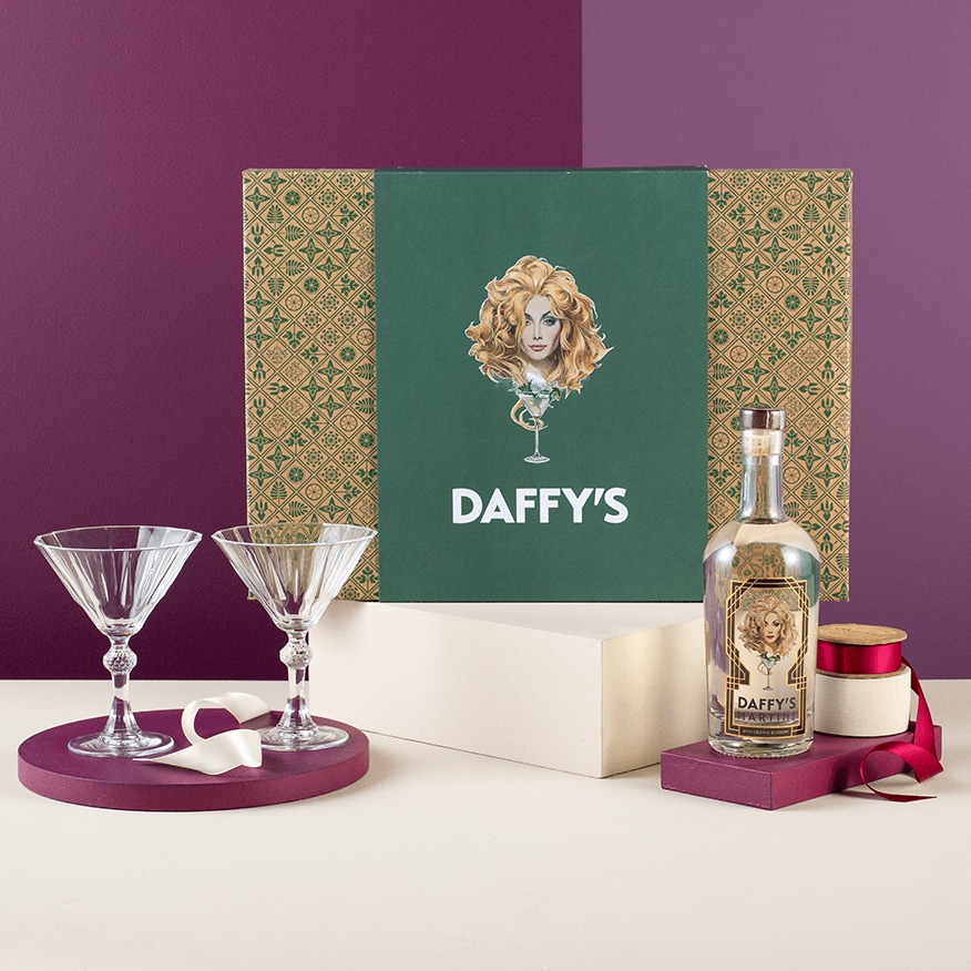 Daffy's World Martini Cocktail Gift Set