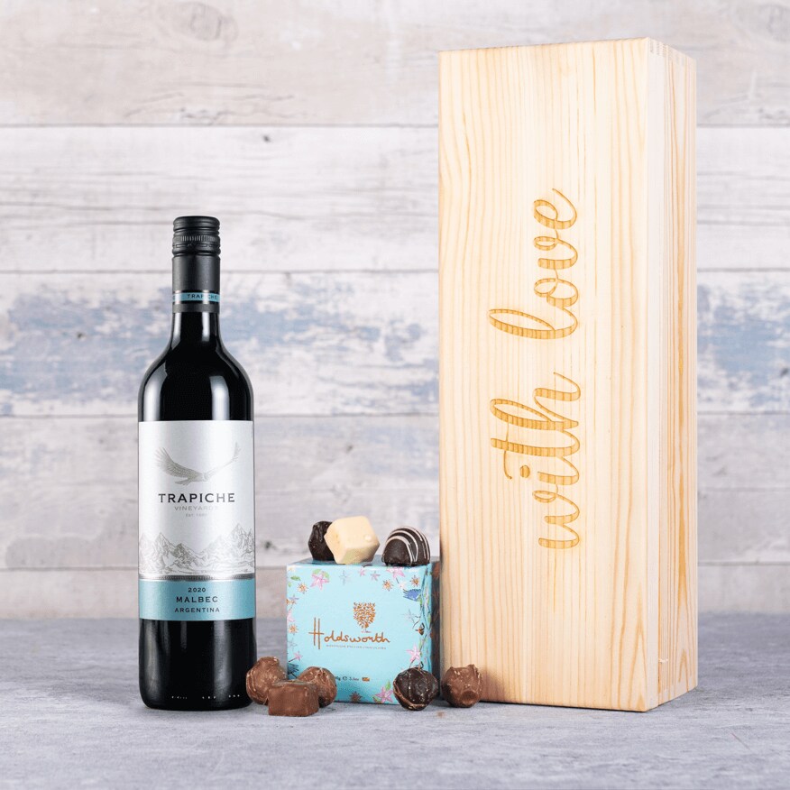 With Love Malbec & Truffles Gift With Love Malbec & Truffles Gift