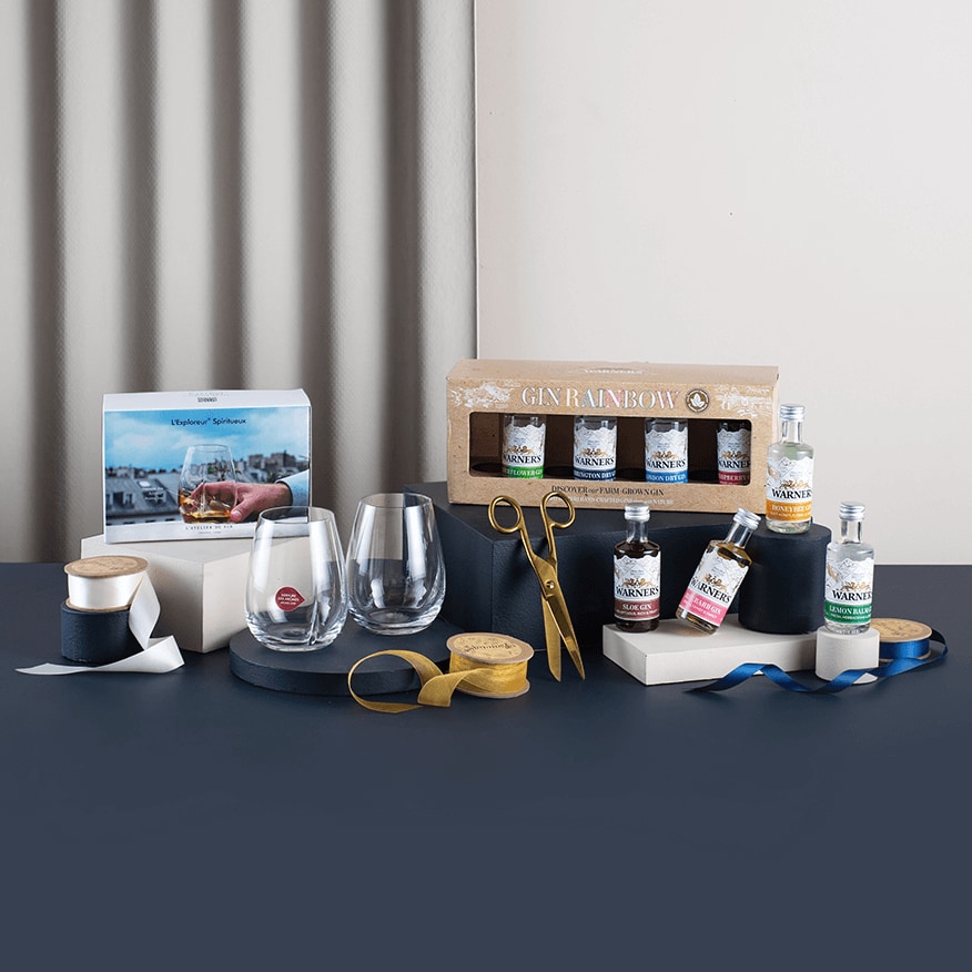 Gin and Glasses Tasting Gift Set Gin and Glasses Tasting Gift Set