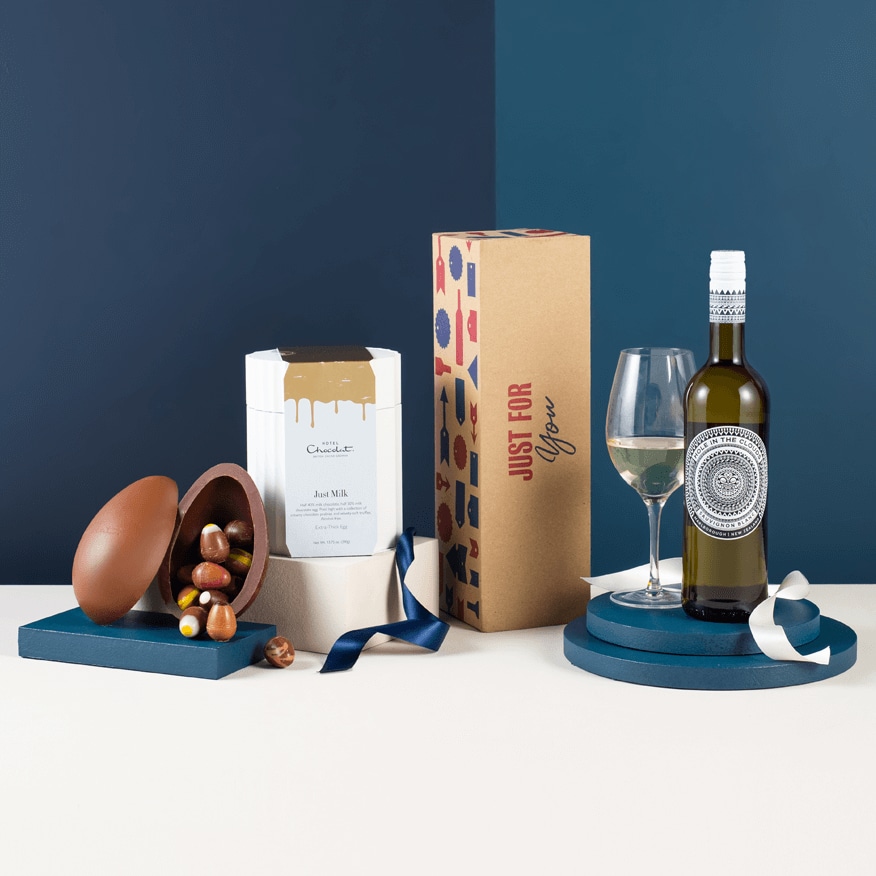 Hotel Chocolat Milk Easter Egg with Kiwi Sauvignon