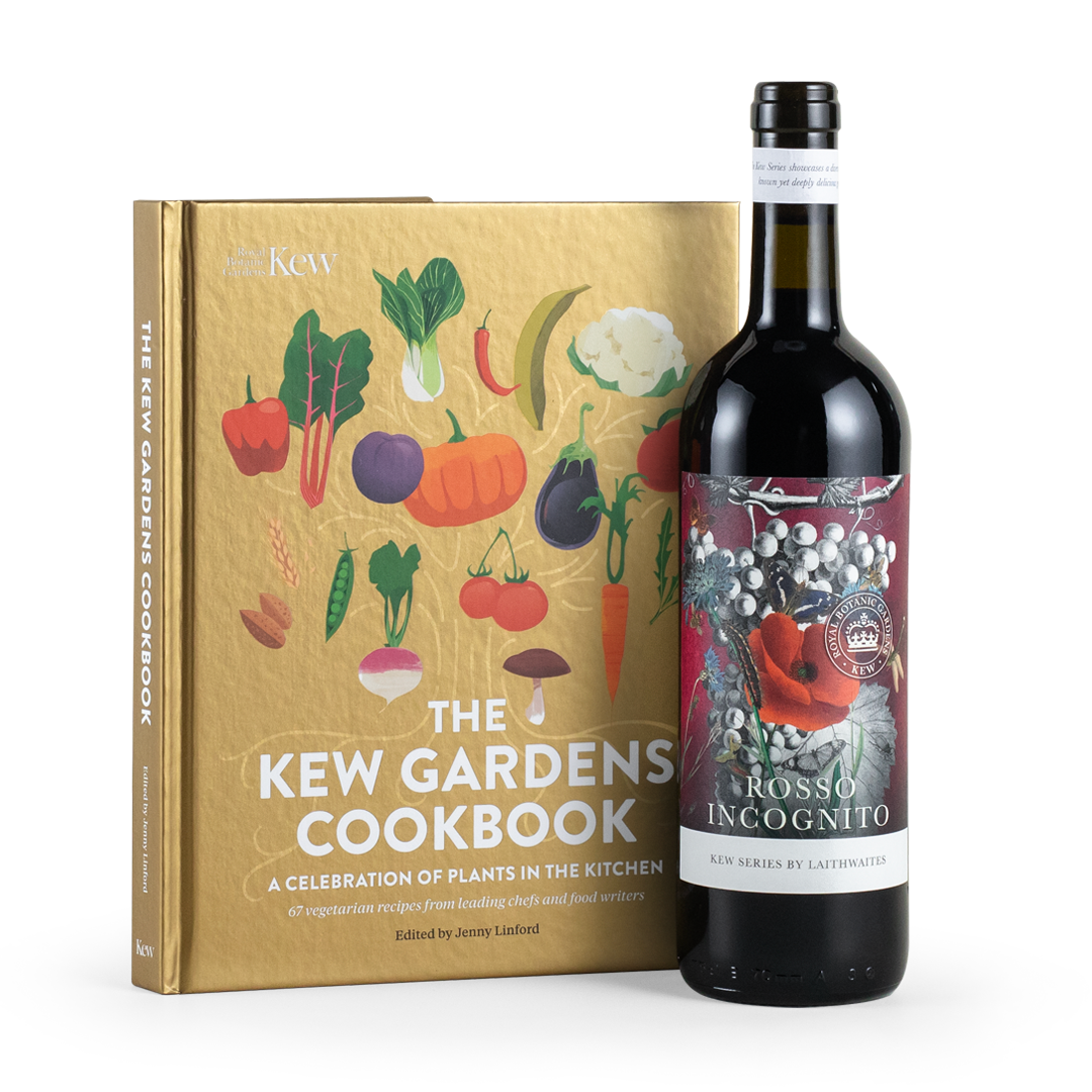 Kew Gardens Cookbook & Red Wine Set Kew Gardens Cookbook & Red Wine Set
