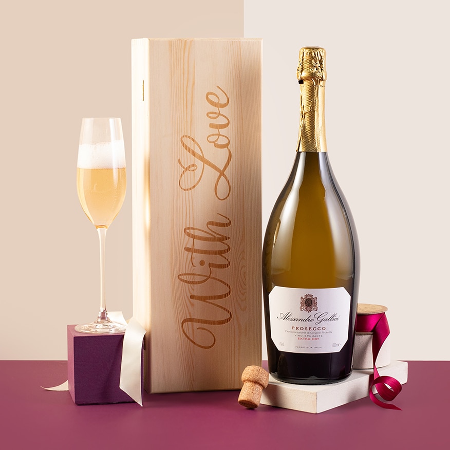 With Love Prosecco Magnum Gift