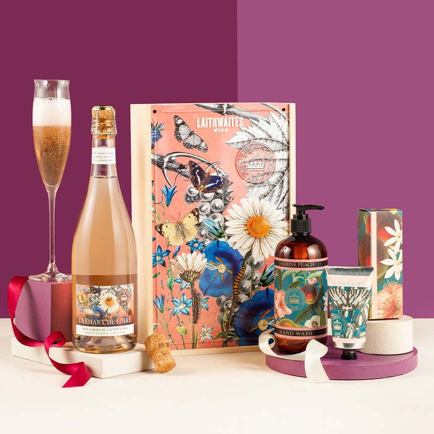Kew Gardens Crémant Rosé & Hand Care Gift Set Kew Gardens Crémant Rosé & Hand Care Gift Set