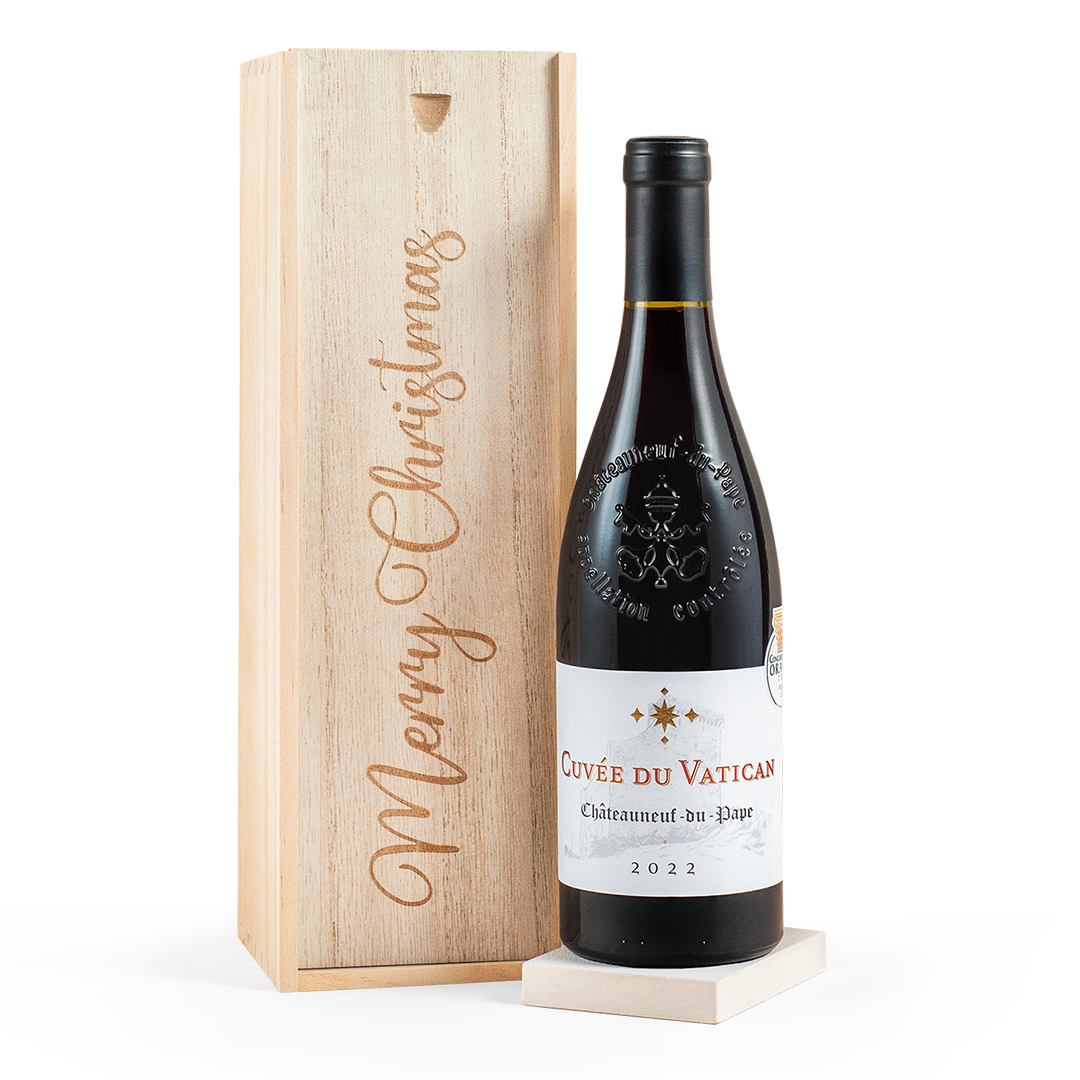 Fine Wine Red In Merry Christmas Gift Box Fine Wine Red In Merry Christmas Gift Box