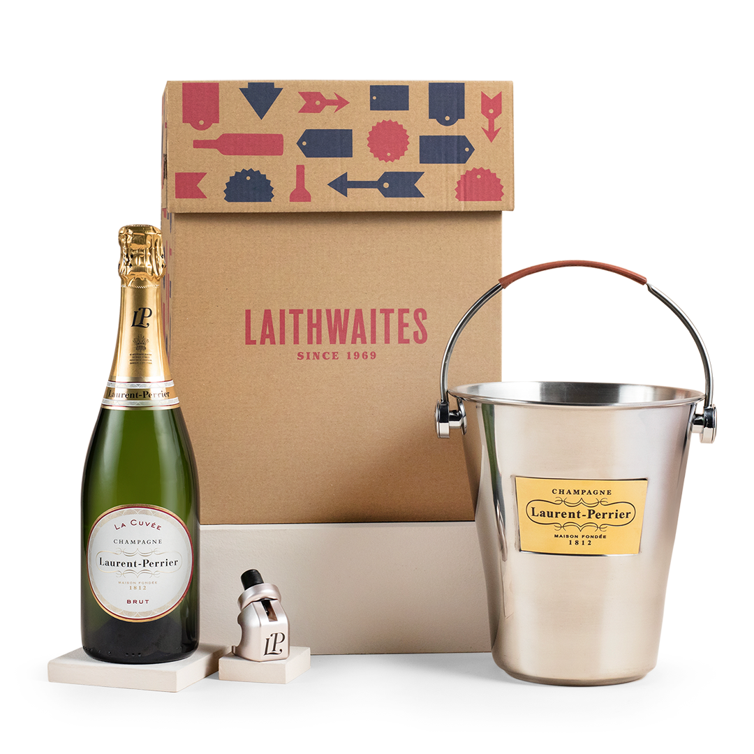 Laurent-Perrier La Cuvée, Ice Bucket & Bottle Stopper Gift Set White Wine