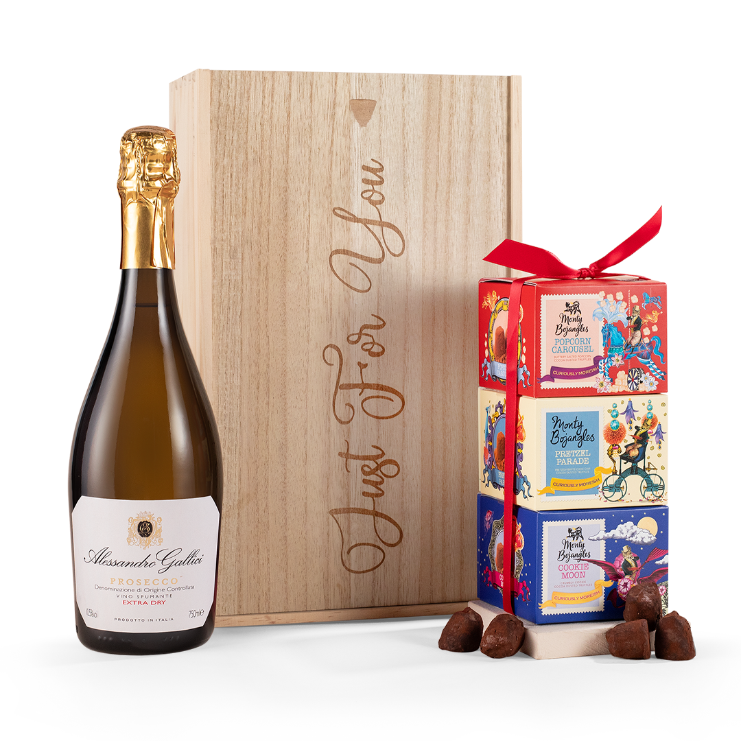 Luxury Prosecco & Chocolate Truffle Tower Gift Set - Free Delivery*