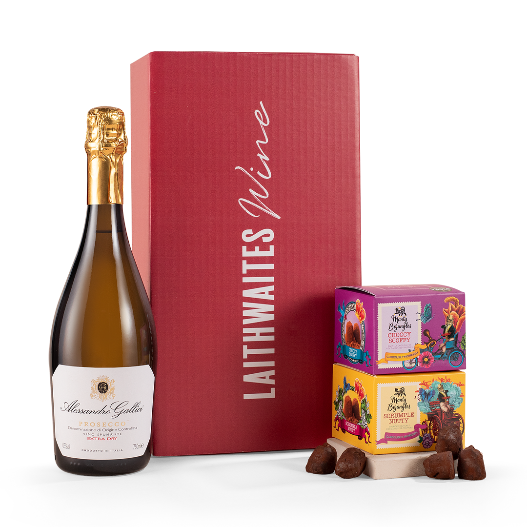 Prosecco & Gourmet Chocolate Truffle Gift Set - Free Delivery*