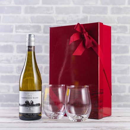 New Zealand Sauvignon & Dartington glasses Gift Set 