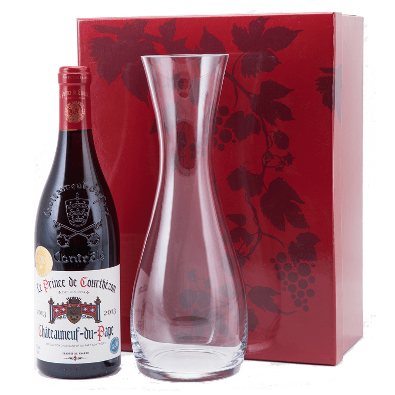 ChâteauneufduPape and Dartington Decanter Gift Set Laithwaites Wine