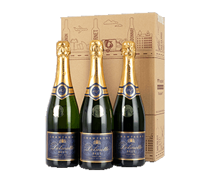 Three Delmotte Champagnes Gift
