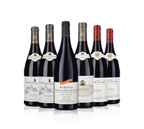 Fine Red Burgundy Six 