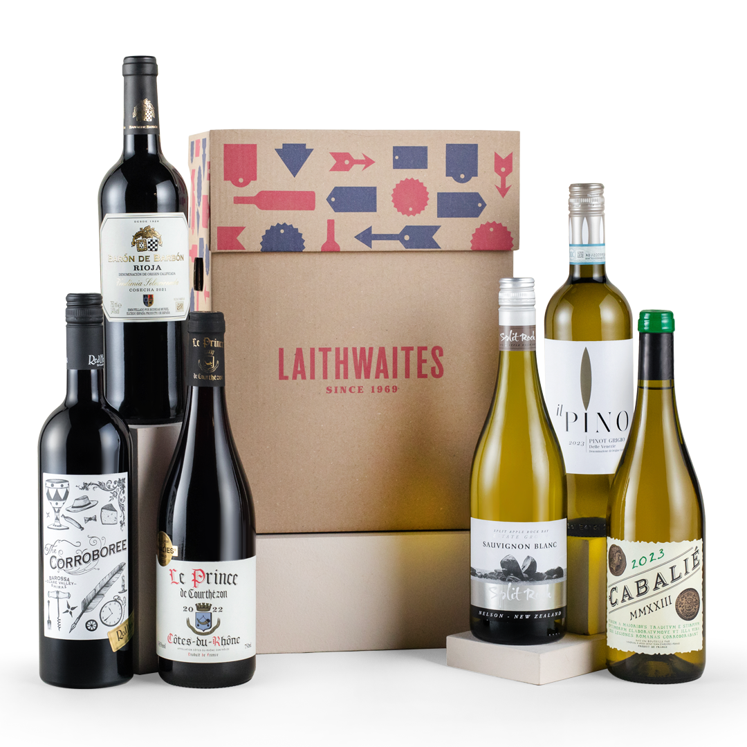 A Year of Wine - Gift Subscription of 4 x £60 Mixed Wine Cases